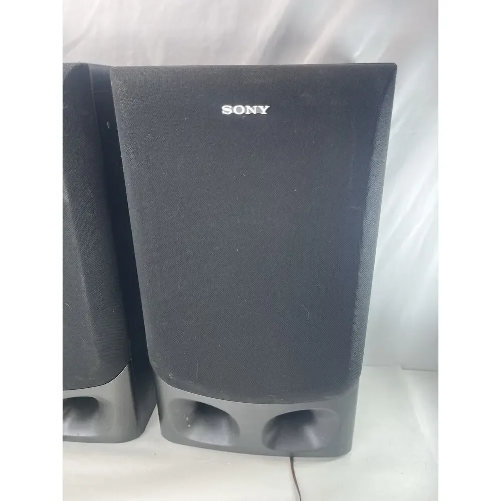 Sony SS-G3 SS-G3000 Vintage 3-Way Bookshelf Speakers Pair Carbocon 1970s